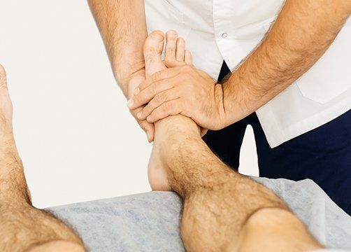 Working With Ankle — Wichita, KS — Advanced Chiropractic