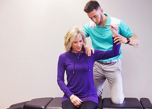 Shoulder Adjustment — Wichita, KS — Advanced Chiropractic