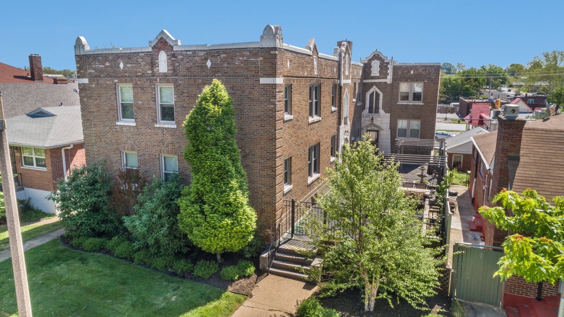 apartment building exterior