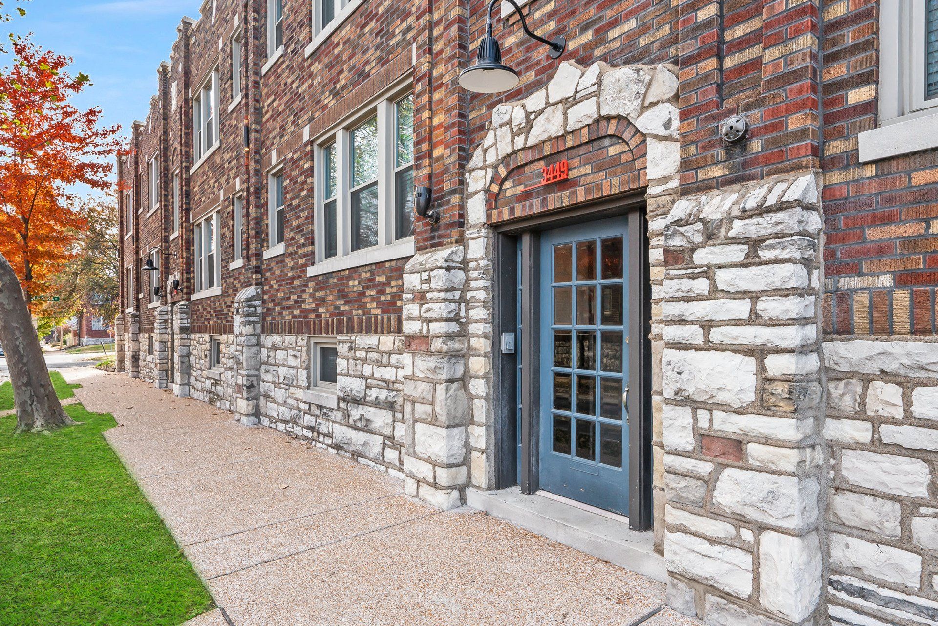 apartment building exterior
