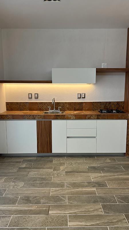 Cocina MDF laminado diseño contemporáneo