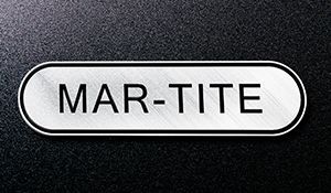 A button that says mar-tite on it