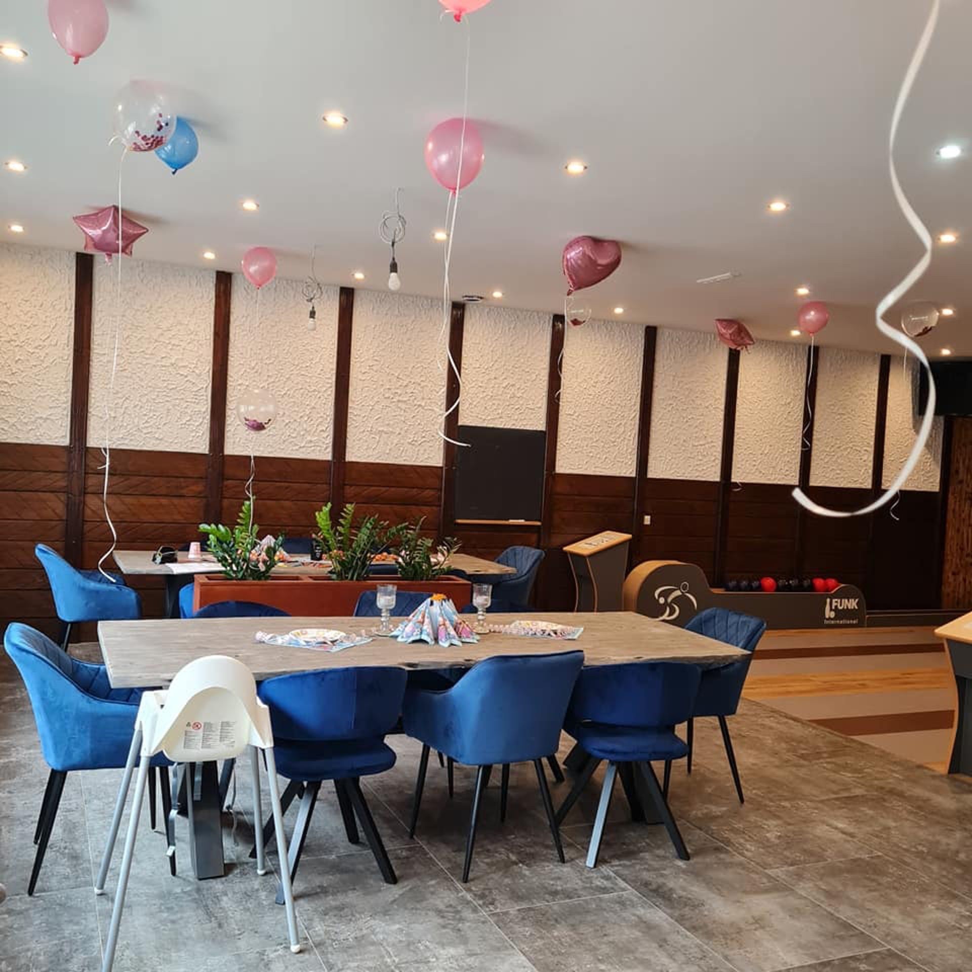 Kegelstube im Gasthaus zur Au, Scheer