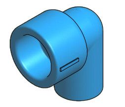 GOMITO 90° MASCHIO FEMMINA