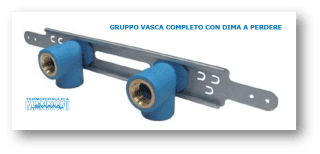 GRUPPO REGOLABILE COMPLETO DI 2 GOMITI