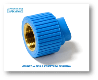 GIUNTO A SELLA FILETTATO FEMMINA