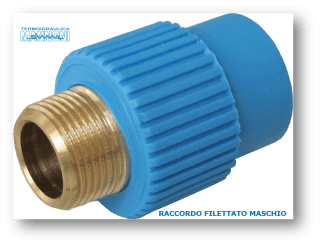 RACCORDO FILETTATO MASCHIO