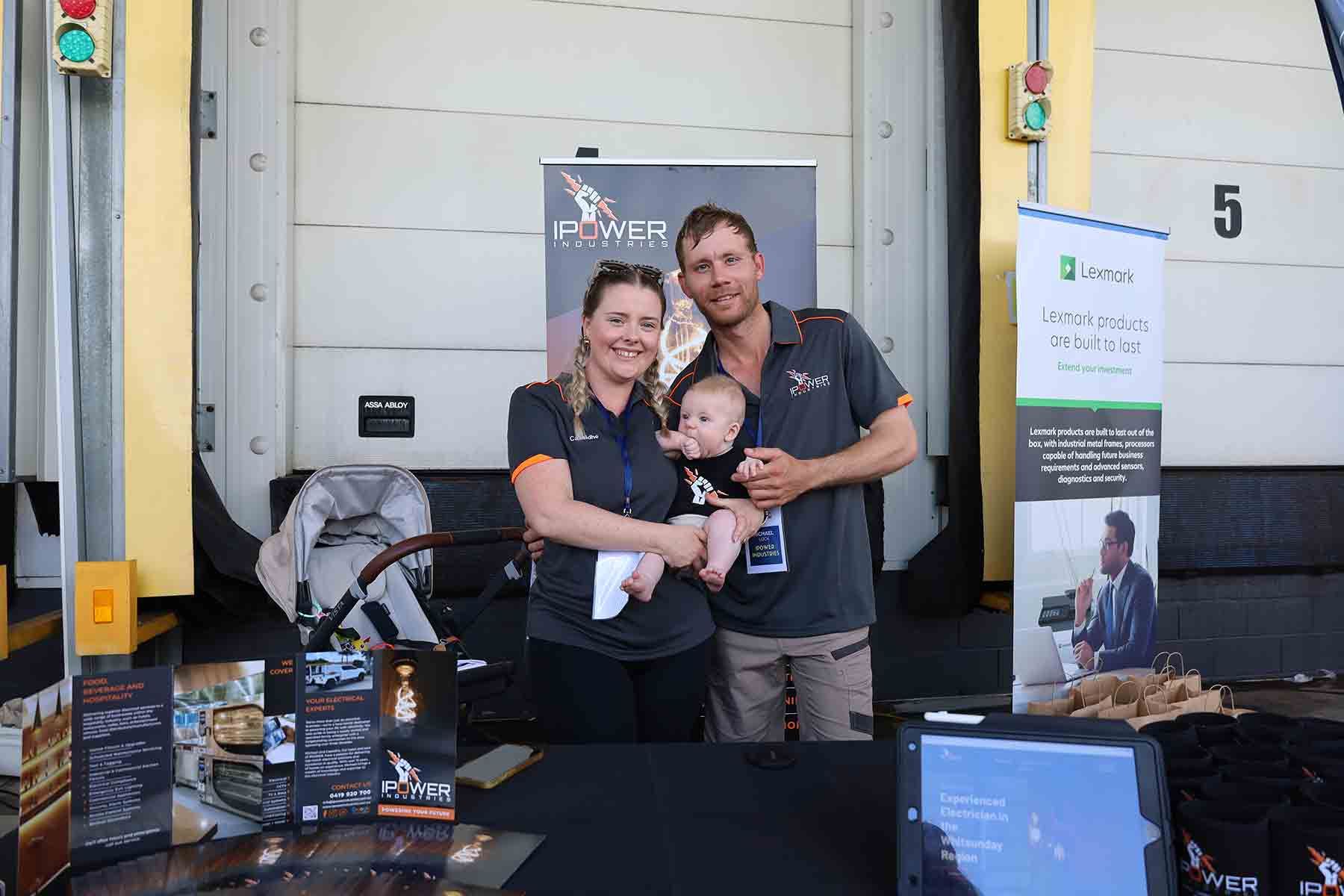 Michael And Cassidhe — IPOWER Industries In Strathdickie, QLD
