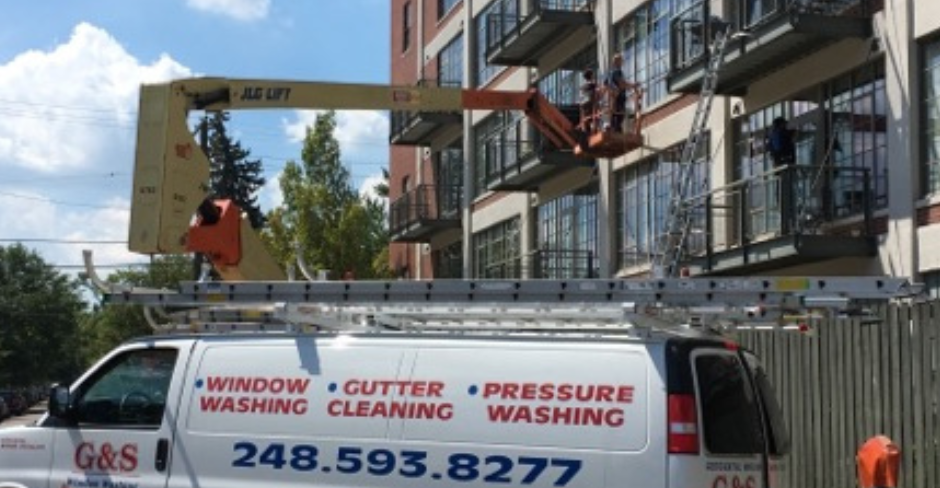 G&S commercial window washing