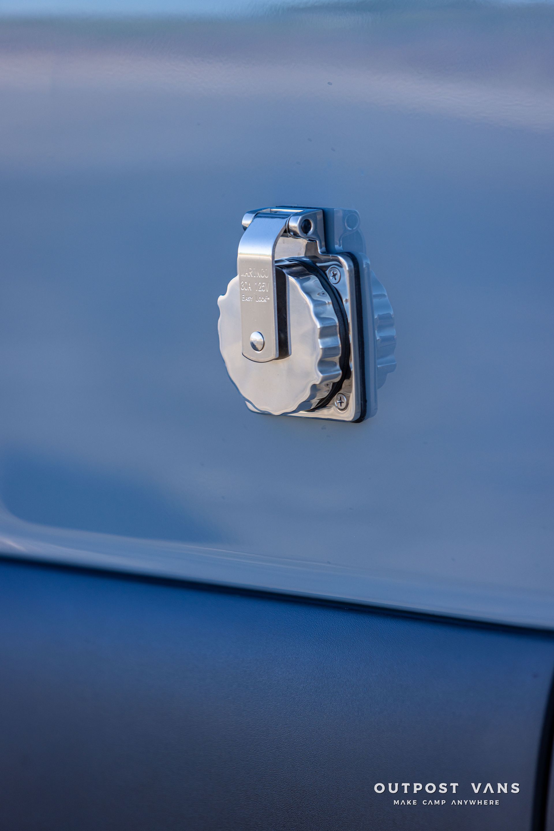 30A SHORE POWER ON SPRINTER CAMPERVAN