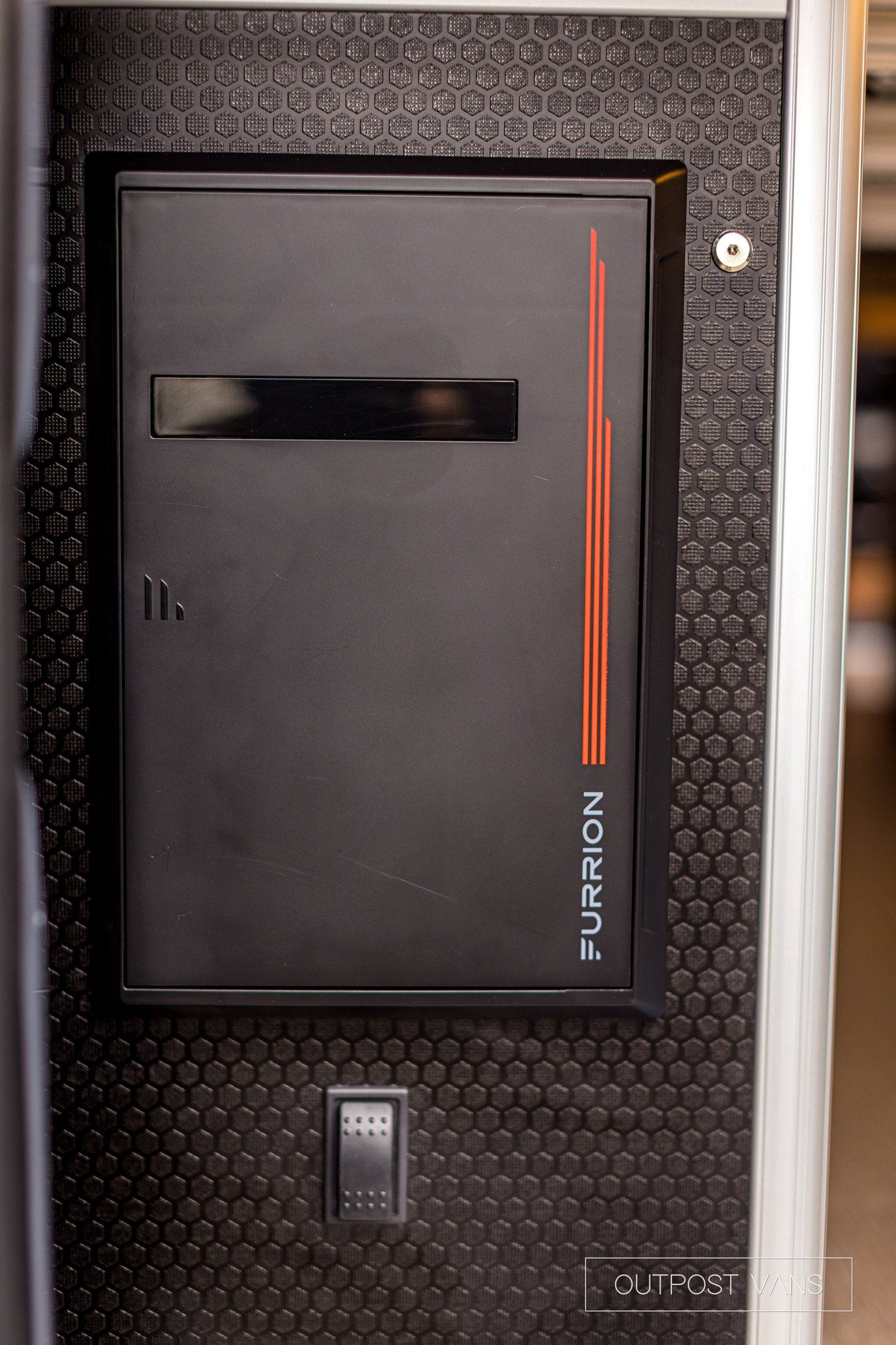 A black box with the word florion on it