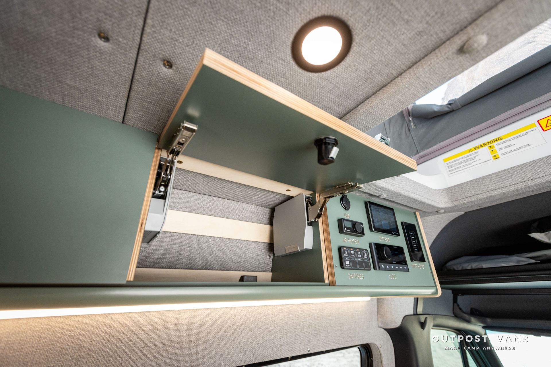 camper van cabinets laminate