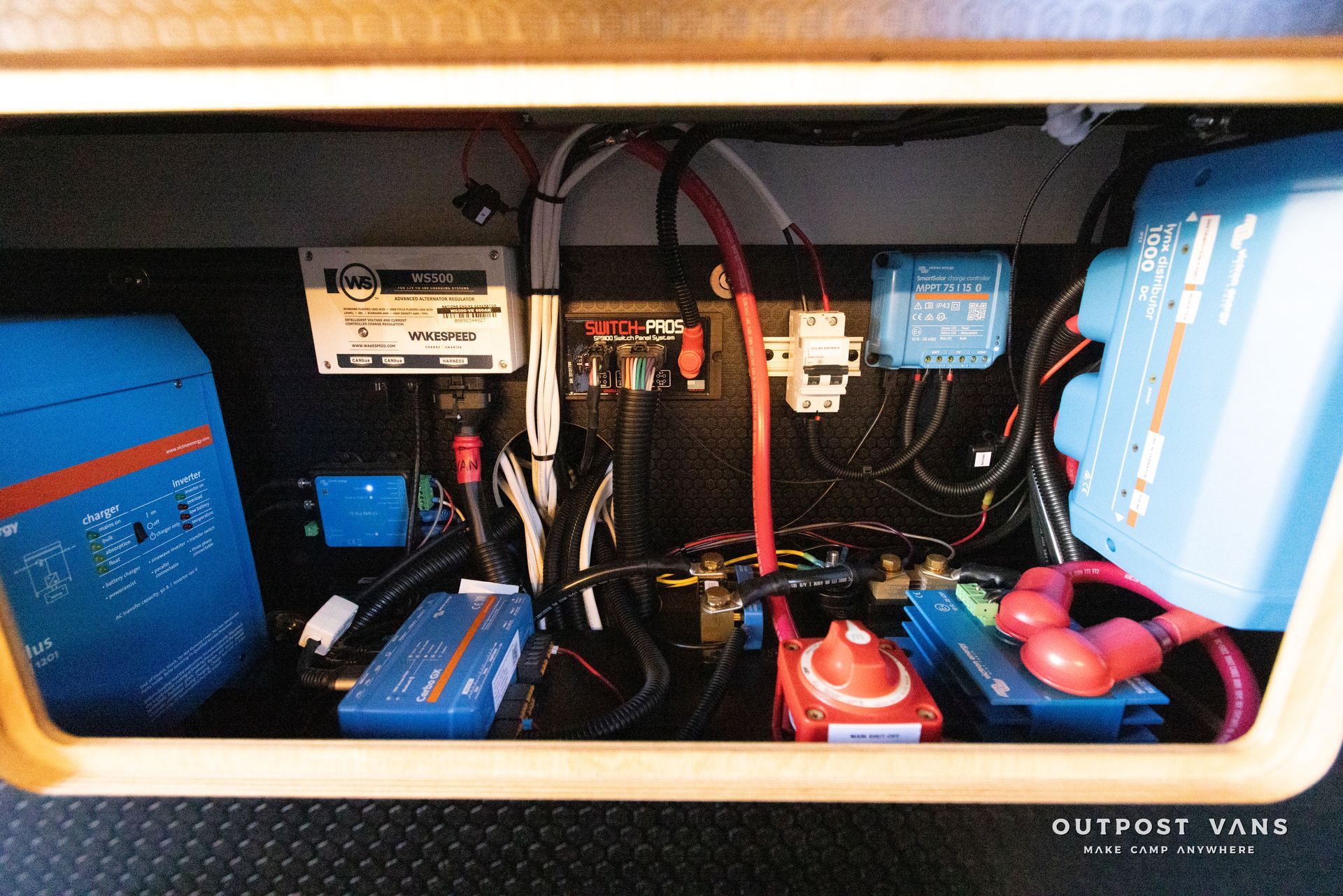 The word outpost that is on a piece of paper