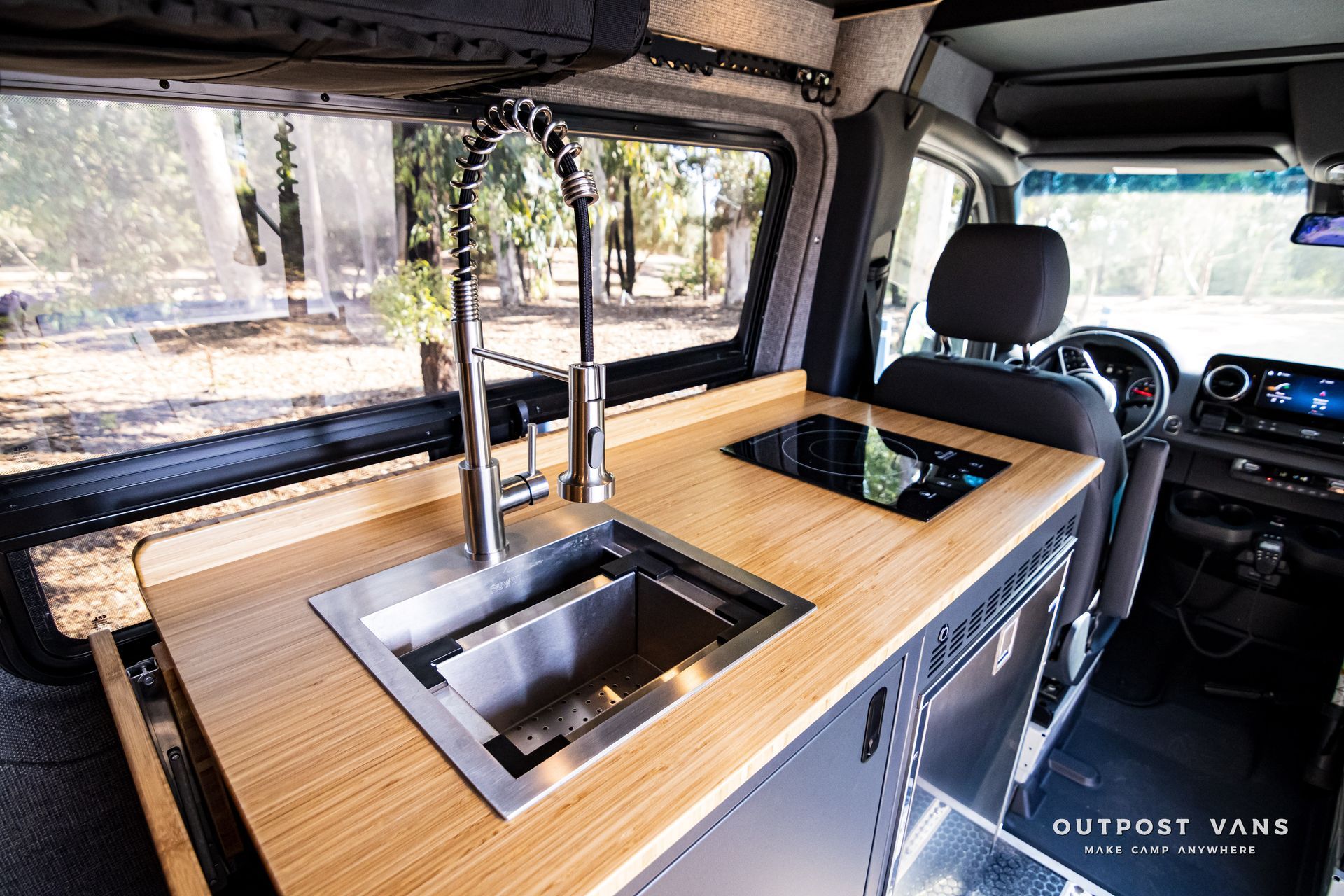 Outpost Vans Kitchen 