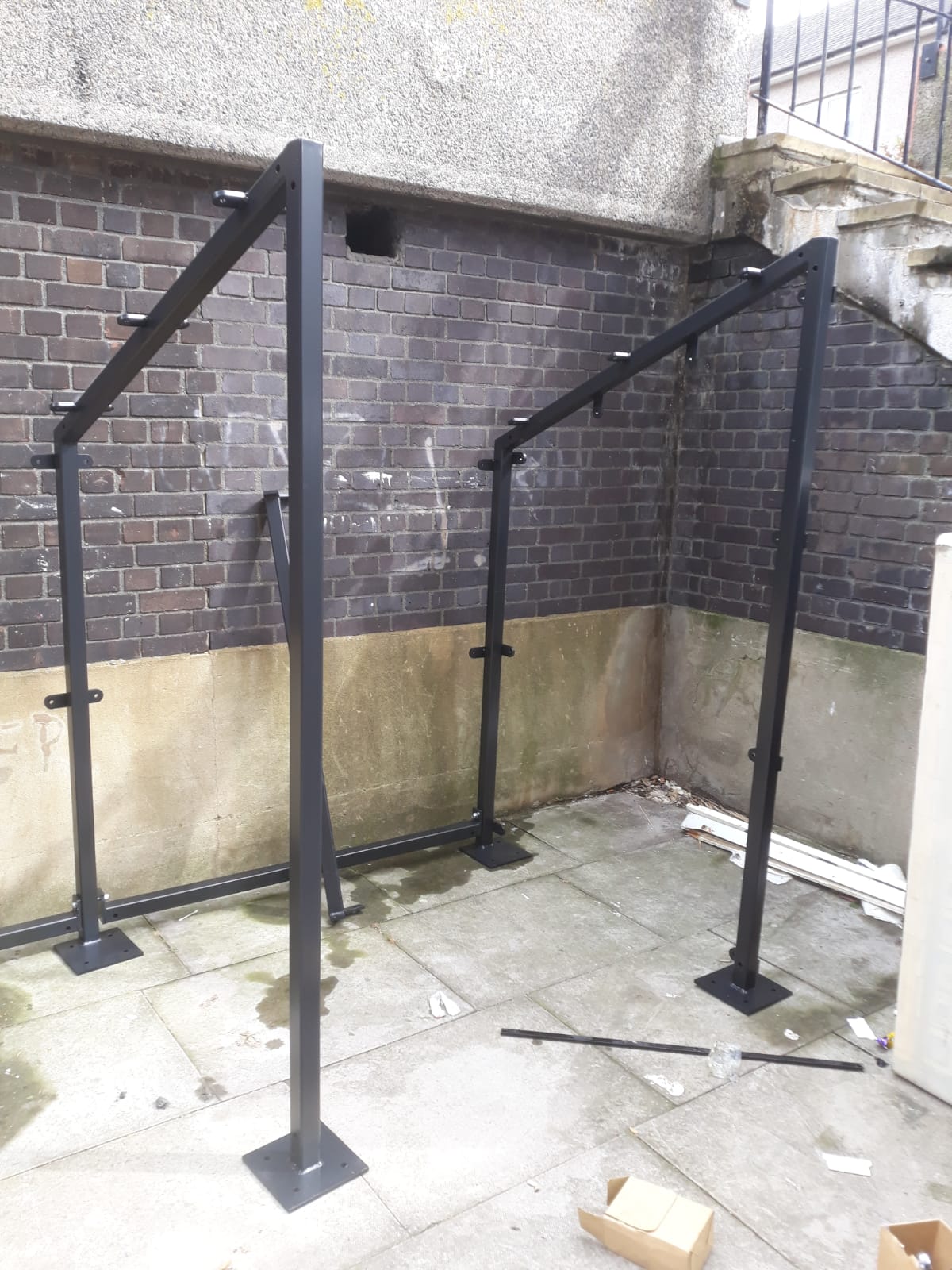 Bin enclosures – One housing projects