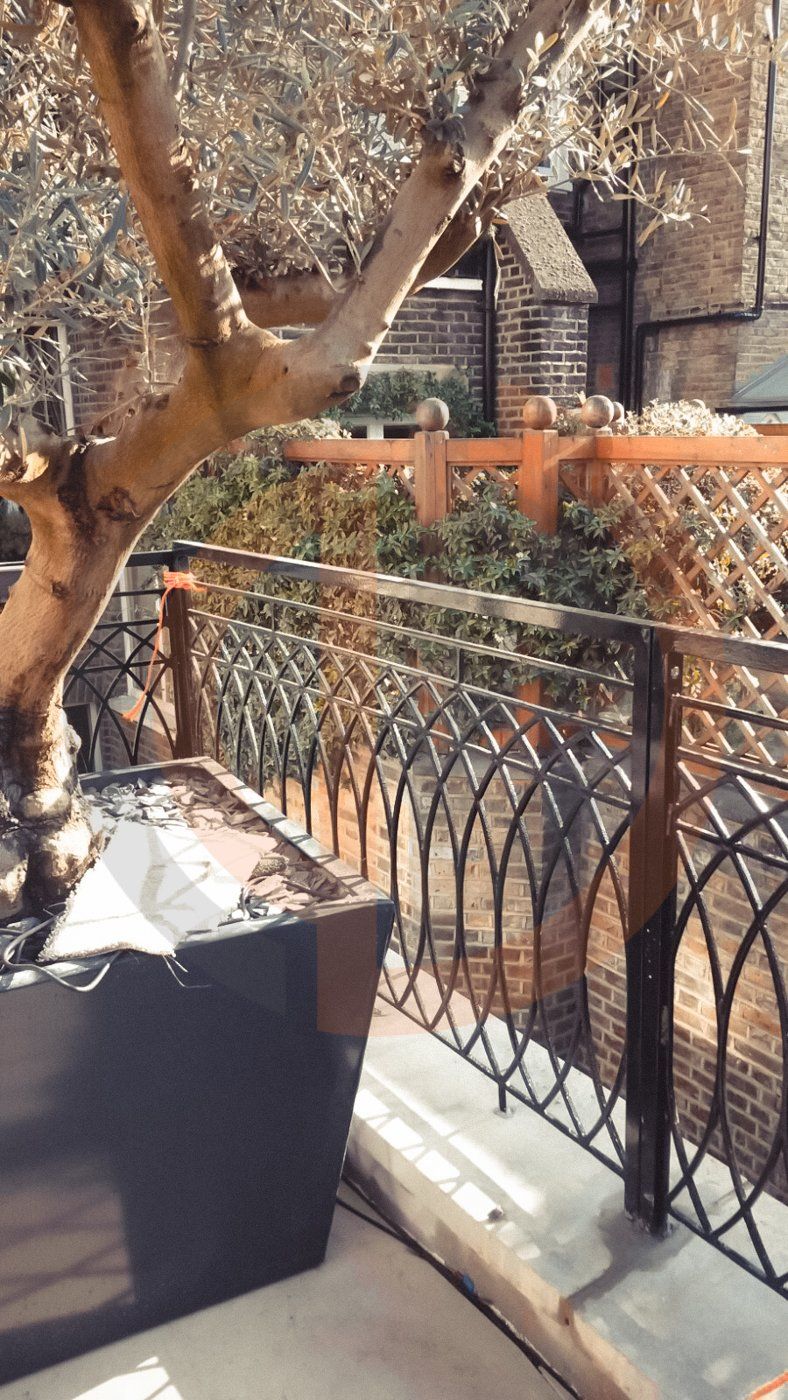 Cast iron railing panels Victoria