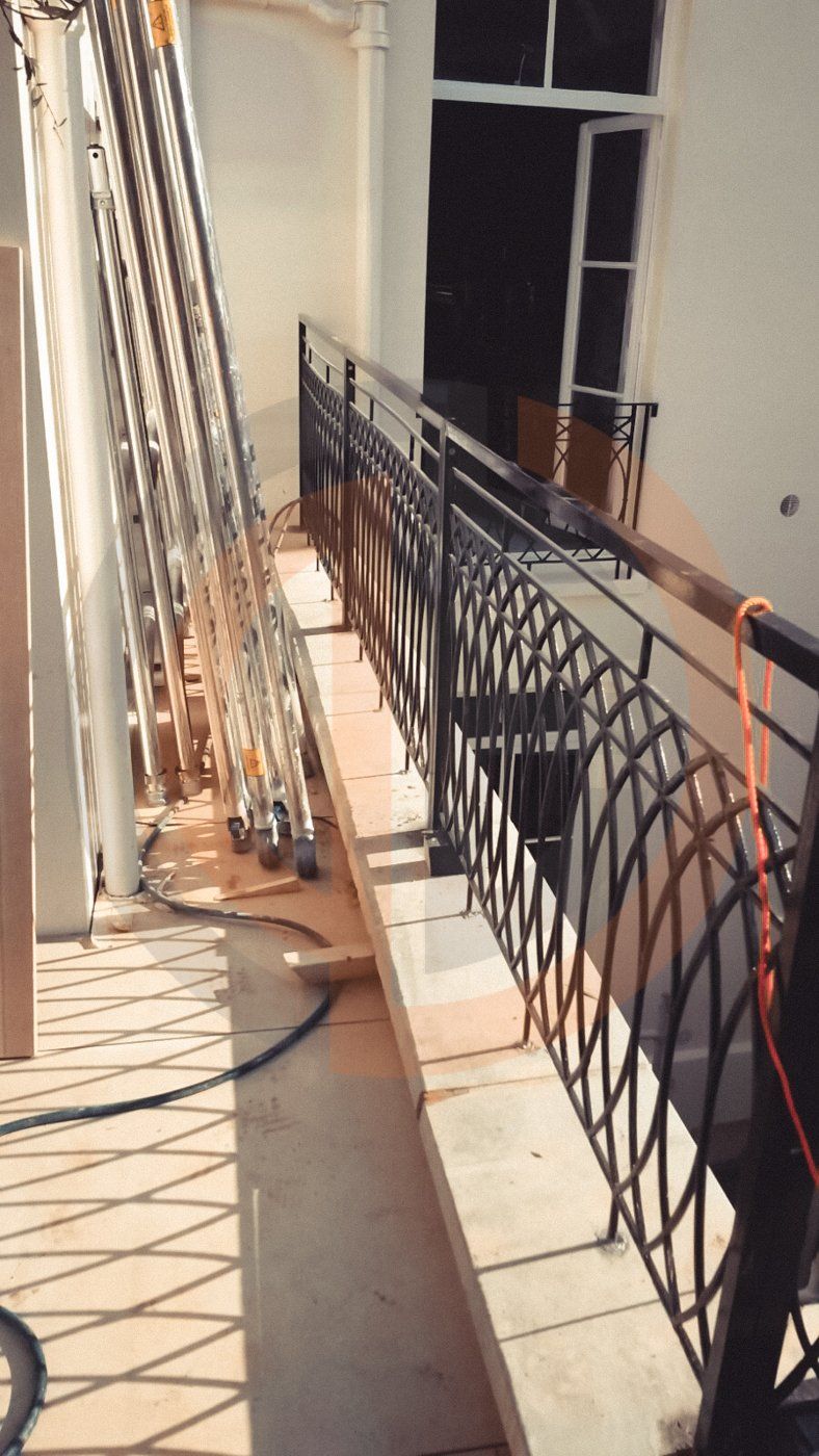 Cast iron railing panels Victoria