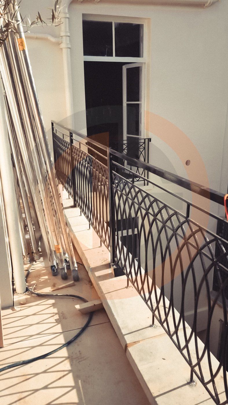 Cast iron railing panels Victoria