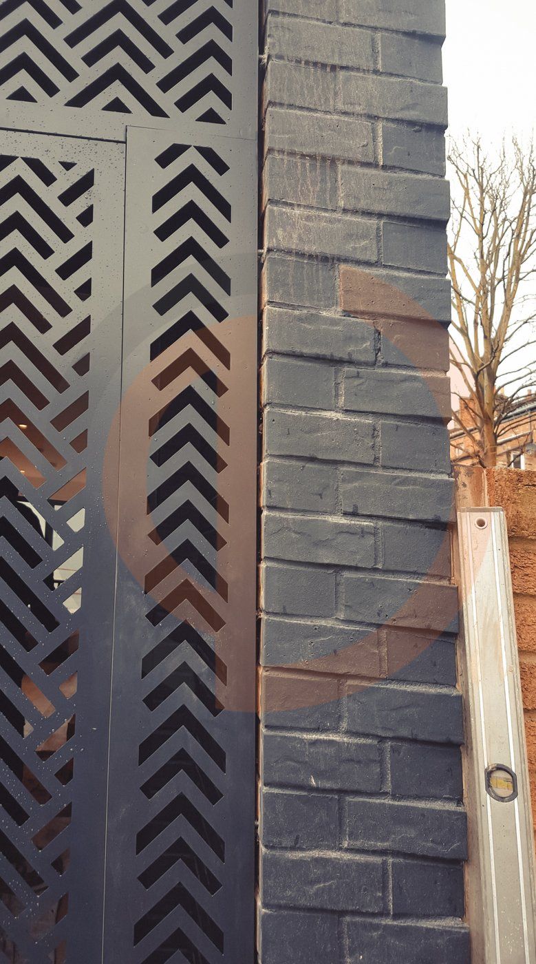 Front Entrance Gate, Powder Coated Finish Hackney