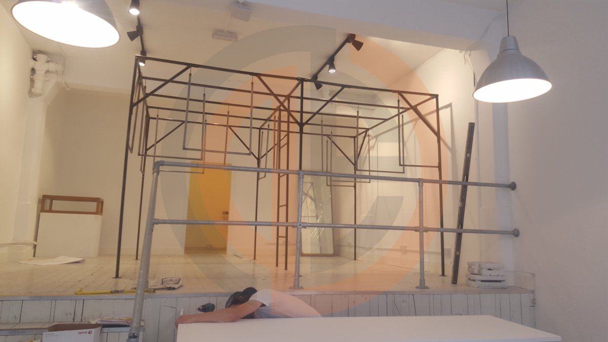 Point of sales pop up frame Brick Lane