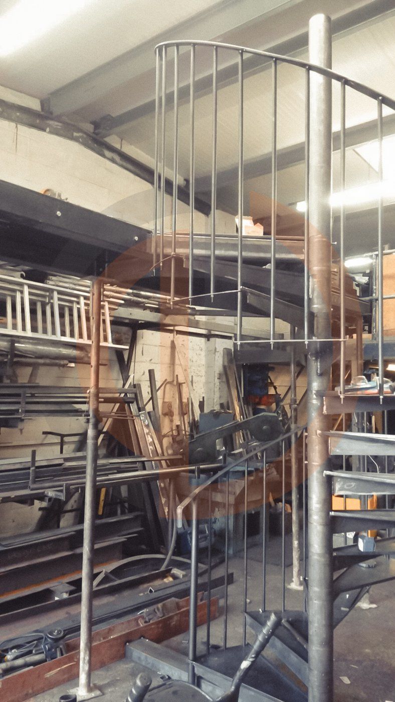 SPIRAL STAIRS -PARK HILL EAILING