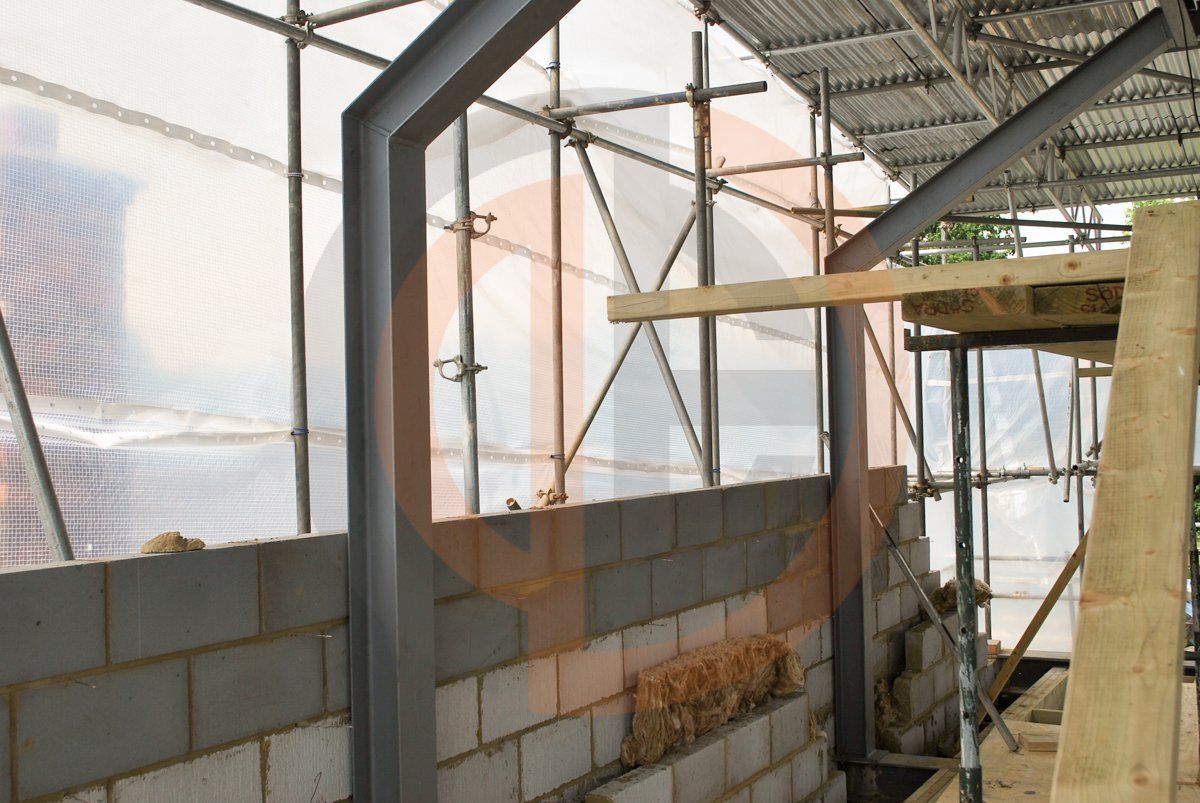 STRUCTRAL STEELWORK TO MANSARD CHIGWELL