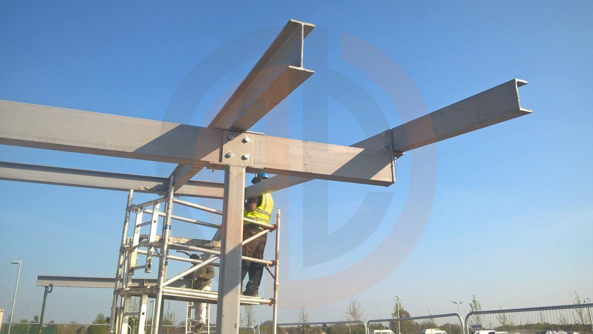 WARNER BROS STUDIOS TOILET BLOCK STEELWORK LEAVESDEN