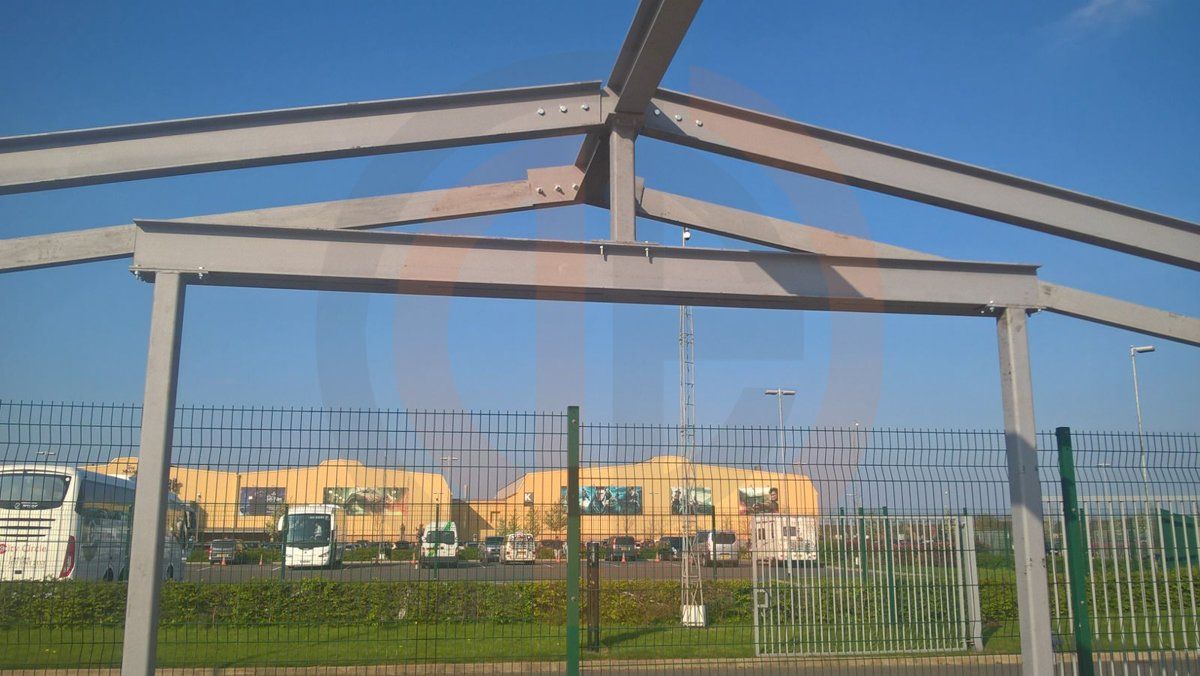 Warner bros studios toilet block Steelwork Leavesden