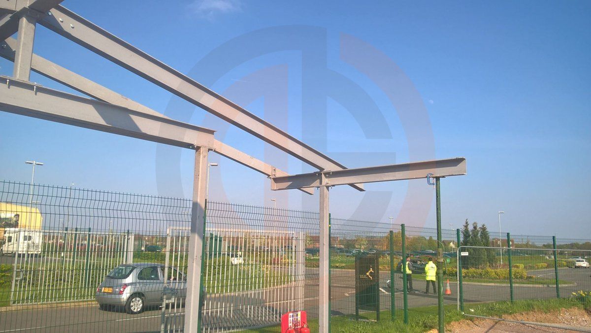 WARNER BROS STUDIOS TOILET BLOCK STEELWORK LEAVESDEN