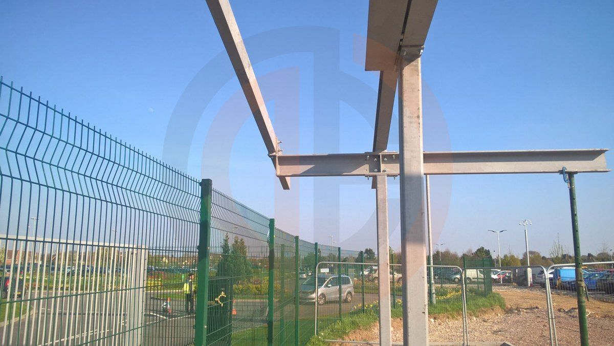 WARNER BROS STUDIOS TOILET BLOCK STEELWORK LEAVESDEN