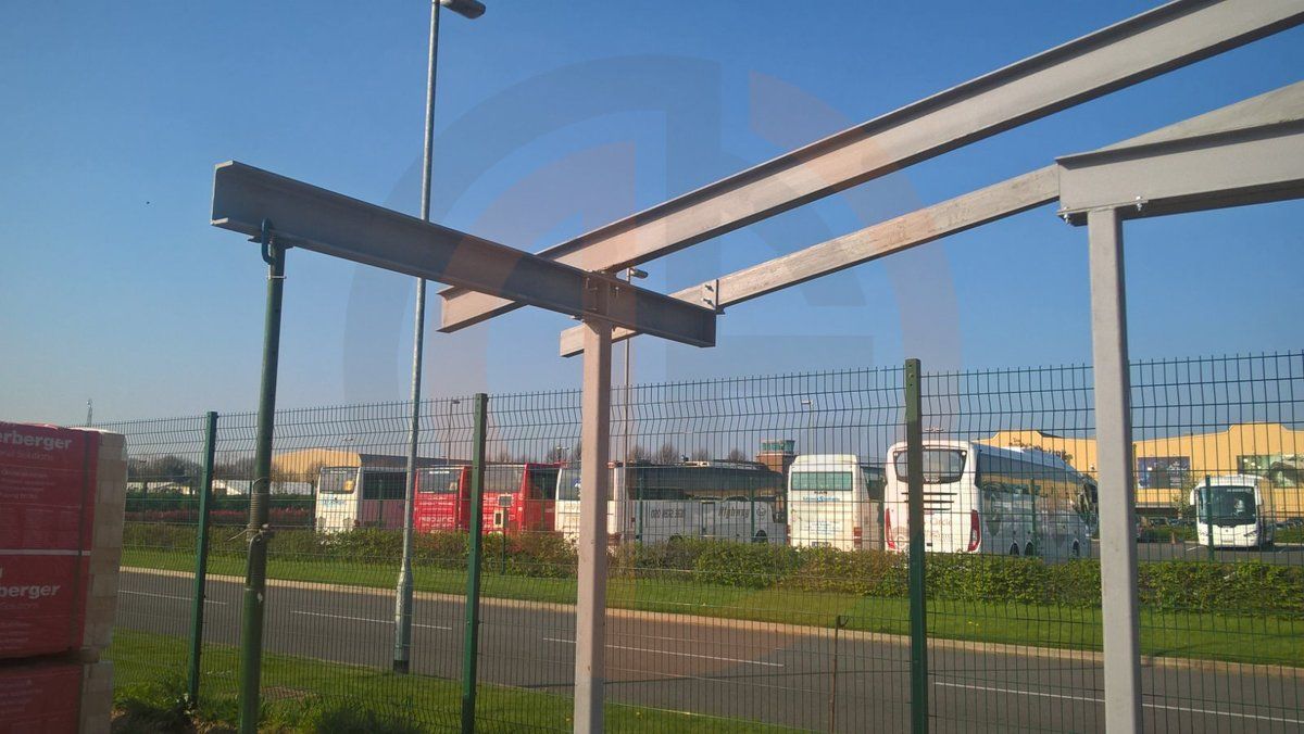 WARNER BROS STUDIOS TOILET BLOCK STEELWORK LEAVESDEN