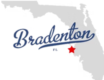 Map of Florida with