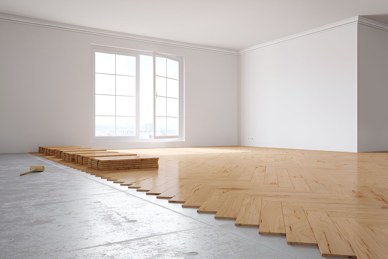 Installing Timber Flooring — Flooring Direct Mid North Coast in South Kempsey, NSW