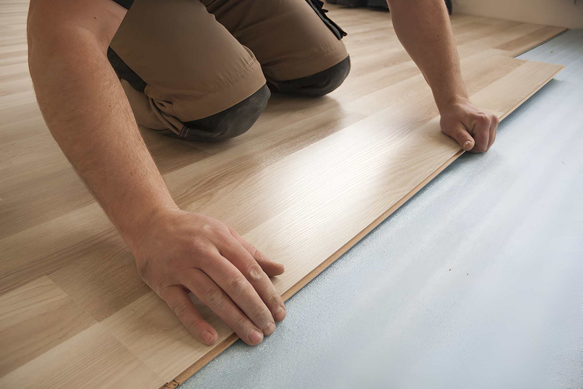 Installing A Floating Floor System — Flooring Direct Mid North Coast in Port Macquarie, NSW