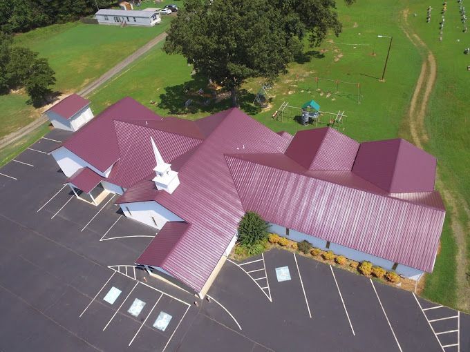 Nice Metal Roof — Greenbriar, AR — Freeman’s Roofing & Repair Inc.