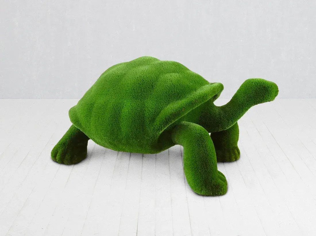 Custom turf sculpture design — Synthetic Turf Treasure Coast