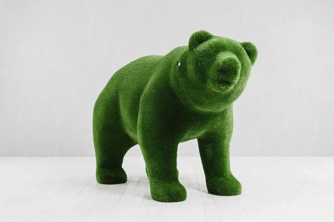 Turf sculpture installation — Treasure Coast, FL