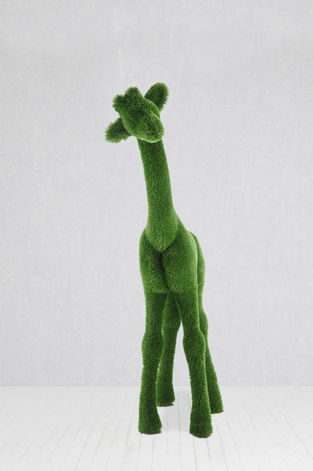 Turf giraffe sculpture — Synthetic Turf Treasure Coast