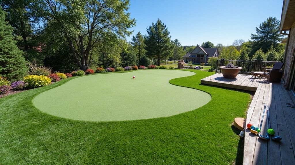 Give the Gift of a Perfect Game This Holiday Season: A Backyard Putting Green!
