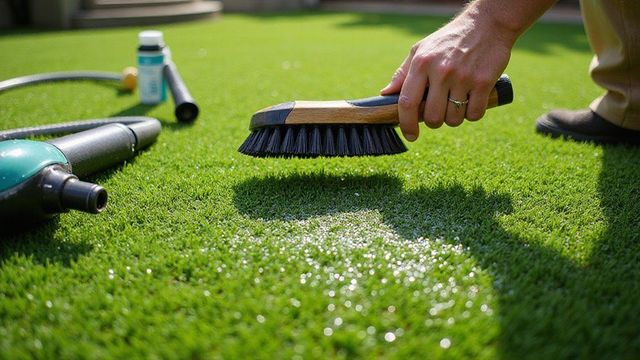 Cleaning Artificial Grass