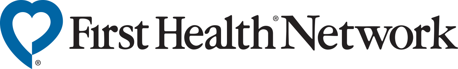 Blue heart logo with the text