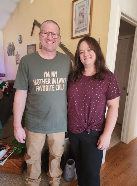 Happy home buyers.
