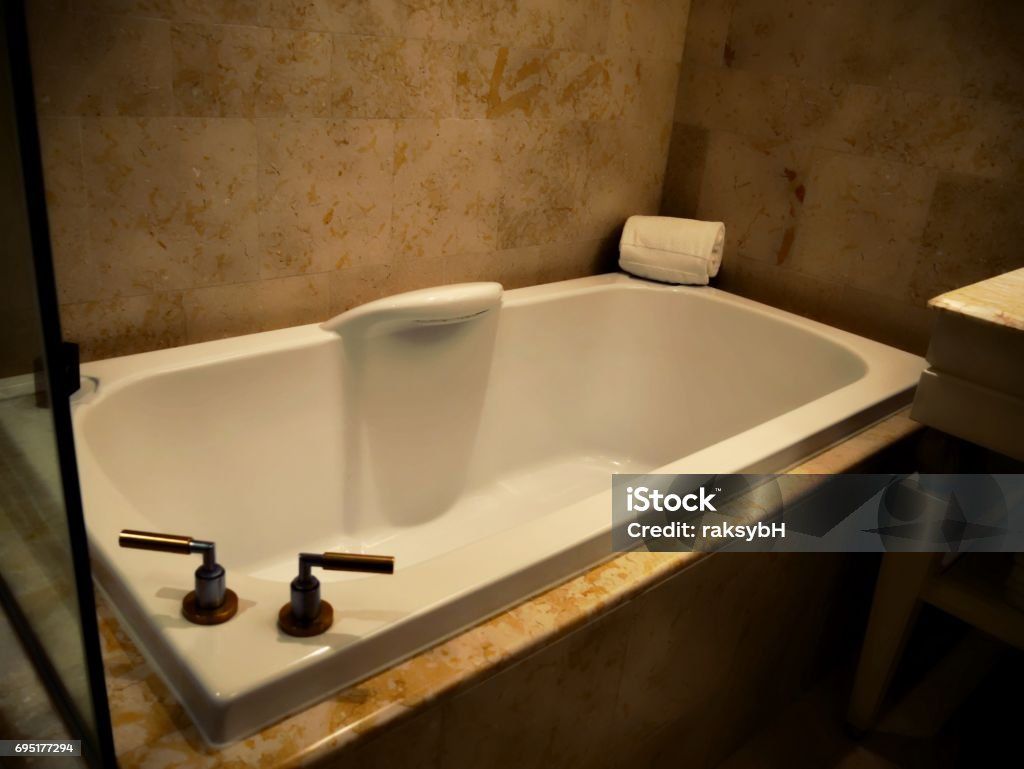 Old empty hot tub