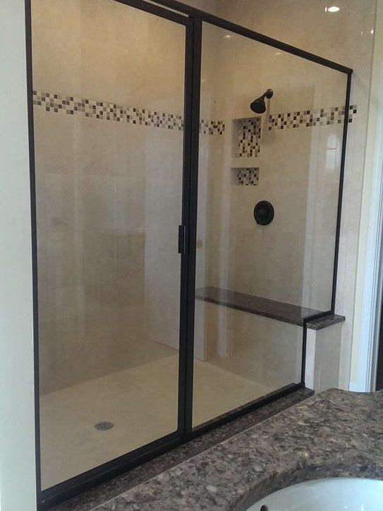 Framed Shower Door – Syracuse, NY – Luxury Glass
