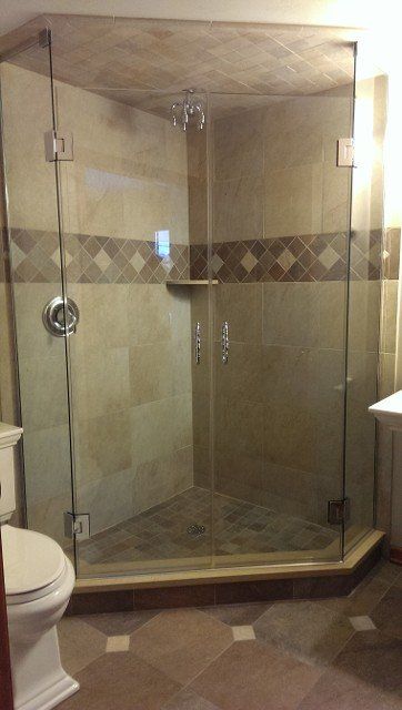 Clear Frameless Shower – Syracuse, NY – Luxury Glass