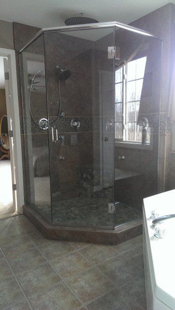 Newly Installed Shower Enclosure – Syracuse, NY – Luxury Glass