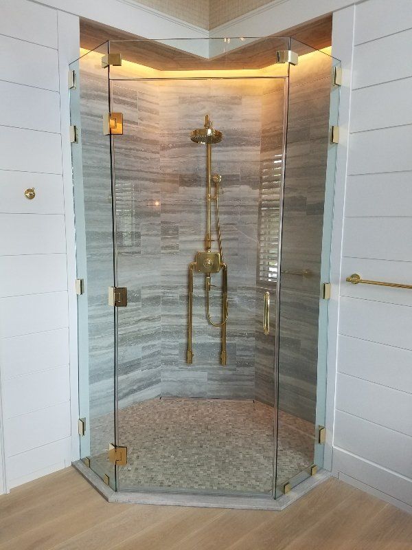 Frameless Glass Enclosure Shower – Syracuse, NY – Luxury Glass