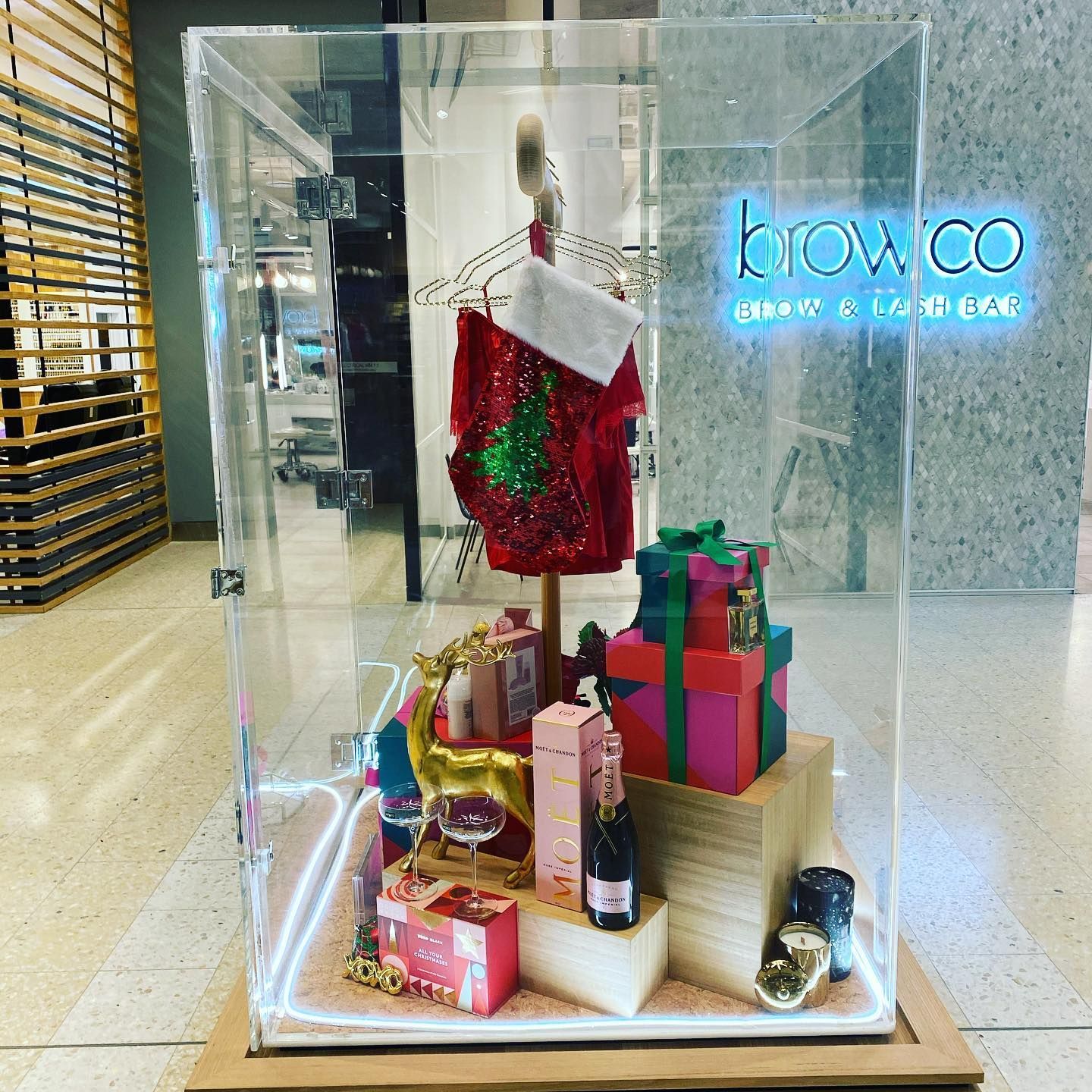 Perspex Christmas Display — Bent Plastics in Kunda Park, QLD