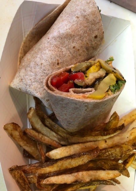 Fries and tacos — Rutland, MA — Off the Hook Roadside Eatery