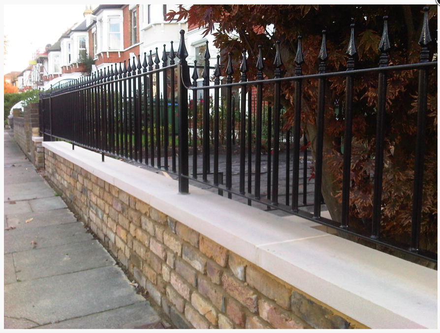metal staircase and balustrades